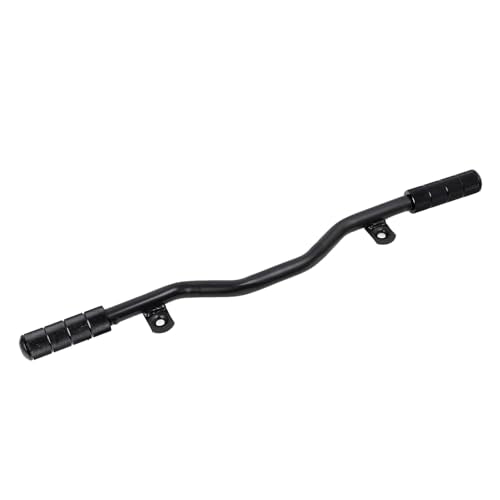 Mokuo Motorcycle Highway Extend Leg Pedal Bar in Heavy Iron Material Come with Foot Peg,Compatible with YAMAHA Zuma 2022-2024,Black Color - size: 2022-2024 BW'S