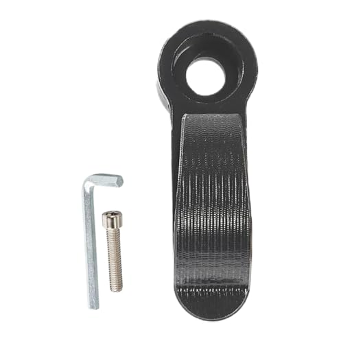 Aluminum Alloy Hanger | Motorcycle Hook, Helmet Hanger | for Daily Commuting Outdoor Highway Adventure Riding Long Distance Touring - color: Classic pump hook black 1 piece
