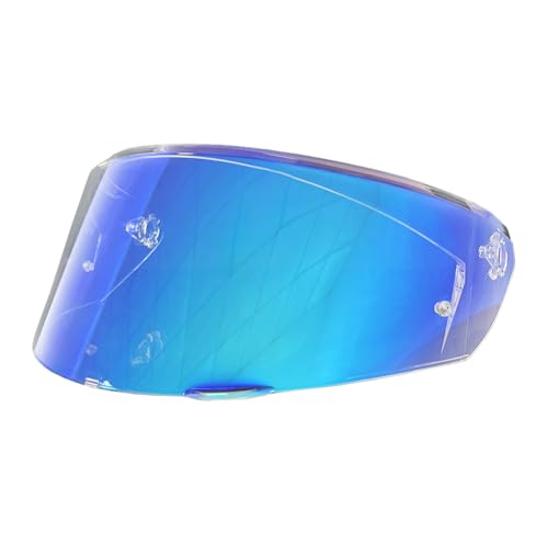 New K3(Size S,M,L) Helmet Visor Replacements,UV Protection Helmet Shield Visor Windshield Compatible with AGV K3 DOT(E2206) Helmets,2023 Model(Revo Clear Blue) - color: Revo Clear Blue-day and Night Use