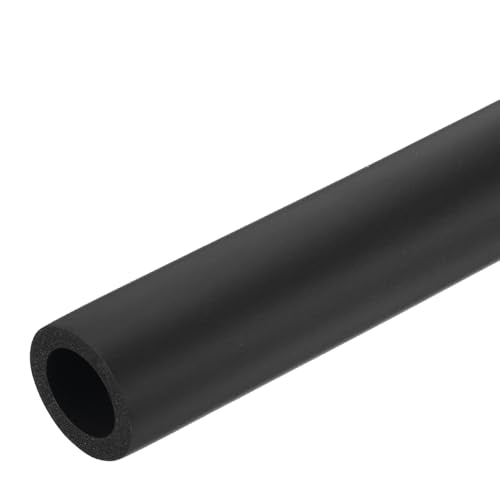 uxcell Foam Tubing for Handle Grip Support,20mm ID 30mm(1 3/16") OD 0.3 Meter/1ft Length Black - color: Black, size: 20mm x 30mm x 0.3 m