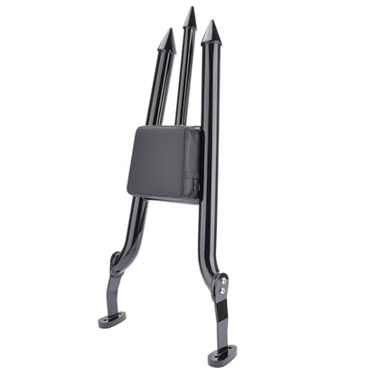 Sissy Bar for Harley Freewheeler/Road Glide 3 2015-2024 (Black) | backrest, 38mm steel, rust-proof powder coat. Quick-detach design. Weather-resistant. Bolt-on install, hardware included. - color: Black