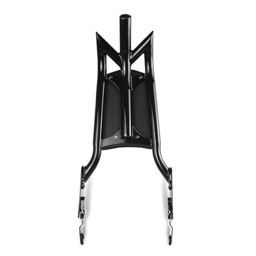 Adjustable Sissy Bar Passenger Detachable Backrest Fits for Harley Touring Street Glide Road Glide Road King Electra Glide 2009-2024 Gloss Black (09-24 M-Style) - color: 09-24 M-Style