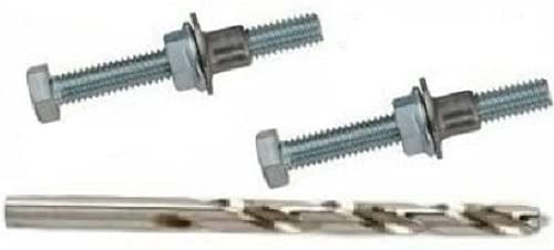Pro-Tek Chain Adjuster Bolt Repair Kit Made For Kawasaki KX125 KX250 KX500 1988 1989 1990 1991 1992 1993 1994 1995 1996 1997 1998 1999 2000 2001 2002 2003 2004 2005 2006 2007 2019 2020 2021 (2 Bolts)