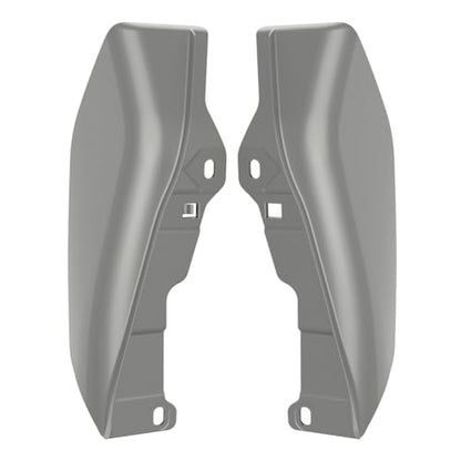 Mid Frame Air Deflectors Heat Shield Fit for Harley Touring 2009-2026 Mercury Silver - color: Mercury Silver