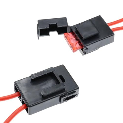 8Pcs Inline Fuse Holder Standard ATC ATO Add-a-Circuit Car Fuse Holder TAP Adapter 10A Blade Automotive Fuse Box for Automotive Marine CFH-ILATO-HJ10A - color: CFH-ILATO-HJ10A
