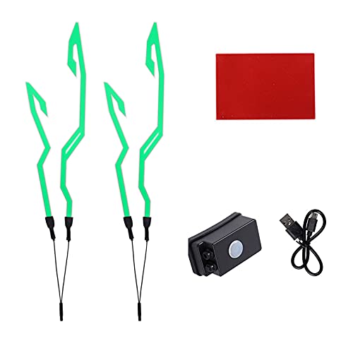 Motorcycle Helmet Light Kit, Green, Adult, Motorcyclists, Unisex, Helmet Light, Powersports Helmet Accessories - color: green