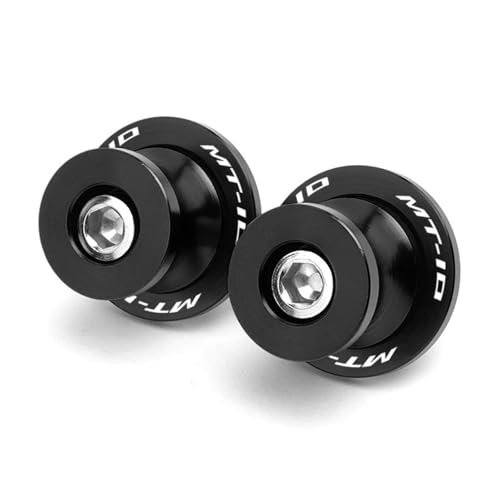 Rear Stand Frame Sliders for Yamaha MT03 MT10 MT-09 2014-2025 Motorcycle Accessories Swingarm Spools Sliders Stand Screws 6MM Swing Arm Bolts(MT10 Black) - color: MT10 Black