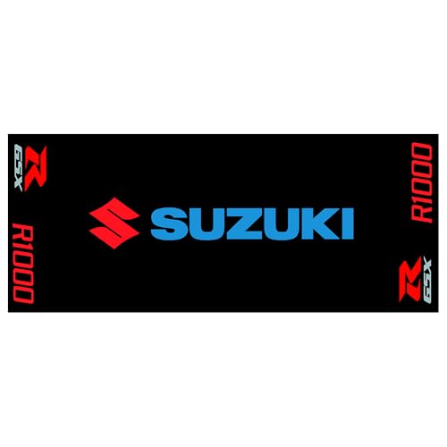 Motorcycle Garage mat for Suzuki GSX R1000 Bikes, Motorcycle mat for Suzuki GSX R1000, Bike Mat for Suzuki GSX R1000, Bike Parking Mat for Suzuki GSX R1000, Bike Display Mat Suzuki GSX R 1000