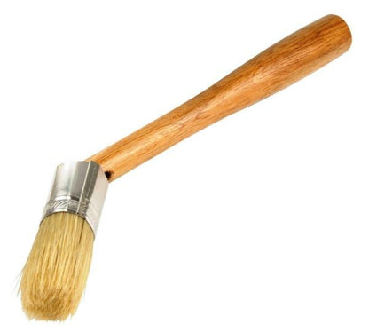 Steelman Euro Lube Angled Applicator Brush with Stiff Bristles for Paste-Style Tire Mounting Lubricants, Angled to Fit Between The Tire Bead and Rim (Case of 6) - style: Case of 6