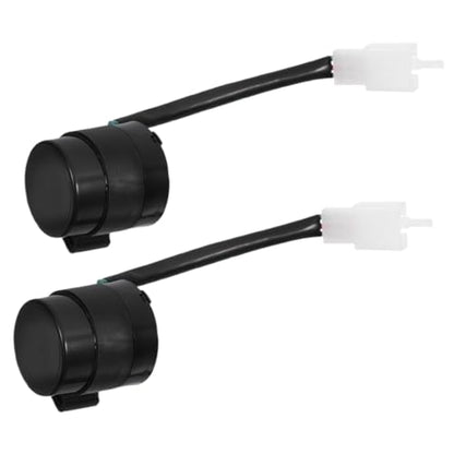 Alipis 2pcs Led Motorcycle Turn Signal Flasher Buzzer Electronic Flasher Relay Turn Signal Indicator Light Fit for Scooters