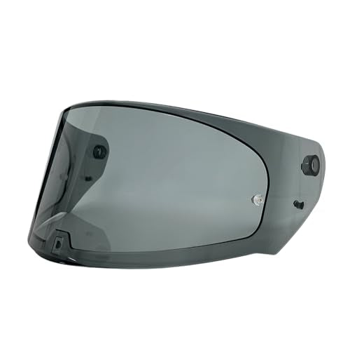 Assault Helmet Visor,Motorcycle Helmet Shield Replacement UV Protection Windshield Compatible With Assault,Stream,Rapid,Storm,FF320,FF328,FF353,FF800(Light Black) - color: Light Black