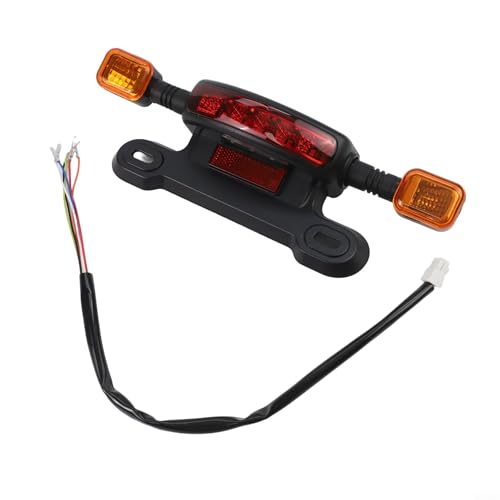 Electric Bike Tail for Light Assembly 12V LED with Brake Light, Turn Signals, and Driving Light for E-Bike and Electric Bicycle