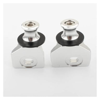 Compatible With CB 650R CBR 650R CB650R CBR650R 2018-2024 Motorcycle CNC Aluminum Swingarm Spools Slider Accessories 8MM(Silver) - color: Silver