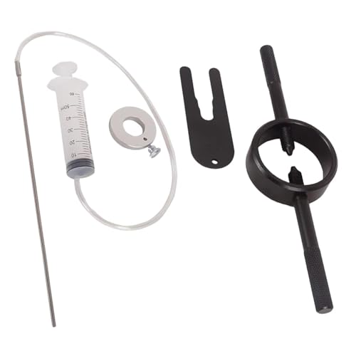MOTO4U Fork Service Tool Kit (Fork Oil Level Tool and Fork Spring Compressor) 2PCS - color: Standard Fork Service Tool Kit, size: 2PCS