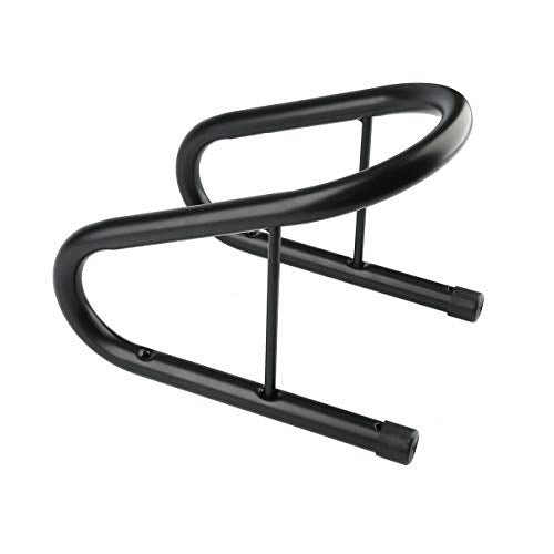 TCMT 6.5" Black Motorcycle Tire Wheel Chock Removable Cycle Trailer Scooter