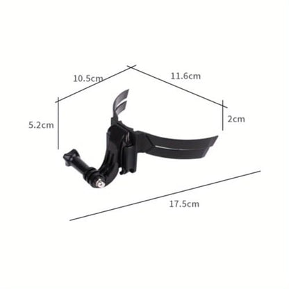 Motorcycle Helmet Camera Mount Chin Bracket Full Face Removable Holder Outdoor Cycling Supplies Replacement for GoPro