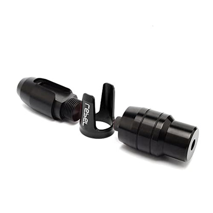 For Rebel CMX 1100 CMX1100 2021 Motorcycle CNC Accessoires Falling protection Exhaust Slider Crash pad slider with logo - color: black