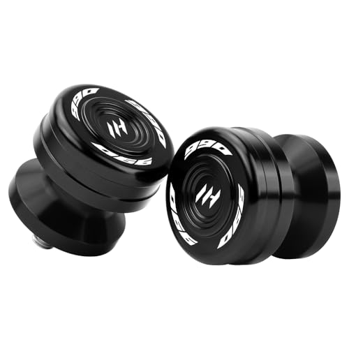 M10 Motorcycle Swingarm Spools For 990 Duke 2024 CNC Aluminum Paddock Stand Sliders for Rear Swingarm Protection (See details below) 990 duke Accessories (Black) - color: Black
