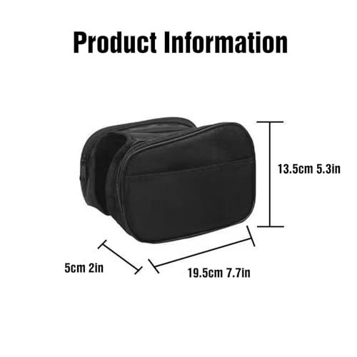 Bicycle Storage Bag, Bike Storage Bag - Waterproof Bike Frame Bag & Pouch for Bicycle Accessories | Bike Tool Bag, Gear for Men, Phone Bag Compatible with Mobile Phones (1 Set)