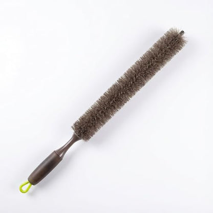 Car Engine Cleaning Brush, Soft Bristle Long Handle Car Parts Cleaning Brushes, Flexible Bendable Automotive Engine Bay Detailing Brush for SUV, ATV, Motorcycle(1PC) - size: 1PC