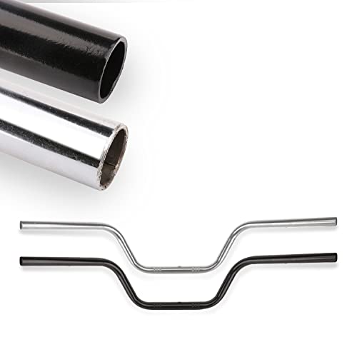 AnXin Motorcycle 7/8" Drag Handlebars High-Rise Tracker Handle Bars Universal For Sportster XL 883 1200 Cruiser Bobber Custom Chopper Softail Dyna Tour Glide Road CG125 Black - color: black