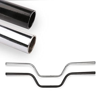 AnXin Motorcycle 7/8" Drag Handlebars High-Rise Tracker Handle Bars Universal For Sportster XL 883 1200 Cruiser Bobber Custom Chopper Softail Dyna Tour Glide Road CG125 Black - color: black