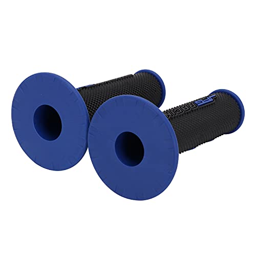 JFG RACING 7/8" Motorctcle Grips,22mm 24mm Non Slip Dirt Bike Hand Handlebar Glue Universal for Most Pit Bike Motercross KLX KX EXC XC SX CRF CR YZ WR DRZ RMZ 50 85 100 150 250 350 450 - color: blue