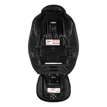 SLMOTO Low-Profile Rider Passenger GEL Seat Fit For Harley Touring CVO Road King Street Glide Road Glide Electra Glide 2009-2023 Black Motorcycle - color: Gel Seat#Black 111