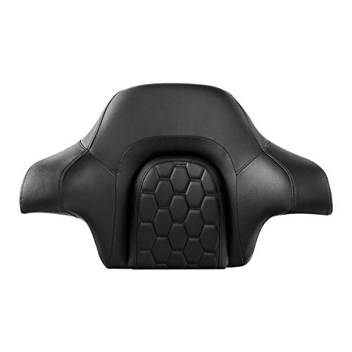 C.C. RIDER Wrap Around King Tour Trunk Backrest fit for Harley Touring Road King Street Glide Road Glide Electra Glide 2014-2024 - color: Passenger Backrest 23#Black