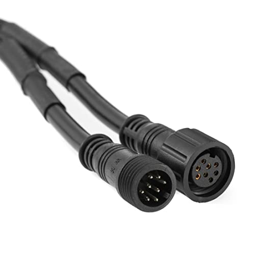 Auxbeam Extension Wiring Harness for 6 Gang Switch Panel BC60, GC60, Switch Controller Extended Wire Line, 1.2m/47 inch - style: For 6 Gang Switch Panel