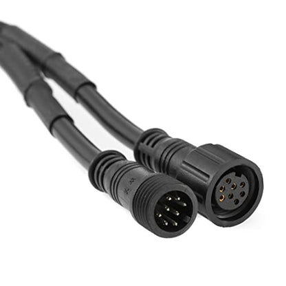 Auxbeam Extension Wiring Harness for 6 Gang Switch Panel BC60, GC60, Switch Controller Extended Wire Line, 1.2m/47 inch - style: For 6 Gang Switch Panel