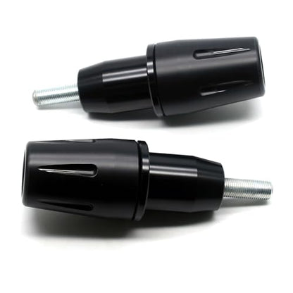 MZS Motorcycle Frame Sliders Compatible with MT07 MT-07 FZ07 FZ-07 XSR 700 XSR700 2014-2025, Falling Crash Protector Guards No Cut Kits Black - size: MT-07/FZ-07/XSR700