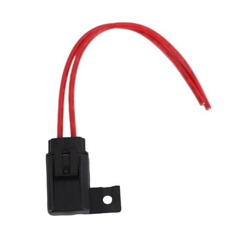 Fafeicy 2PCS 12AWG Holders, Water Proof Cover Kit with 30A Standard and Silicone Gaskets, for ATO ATC Car RV Truck Boat 12V 24V Vehicles
