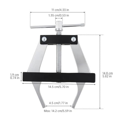 ChgImposs Chain Breaker Tool for #100–#200 Roller Chains – Heavy Duty High Carbon Steel 2-Claw Connecting Puller for Motorcycle, Bicycle, Go-Kart & ATV Chain Repair