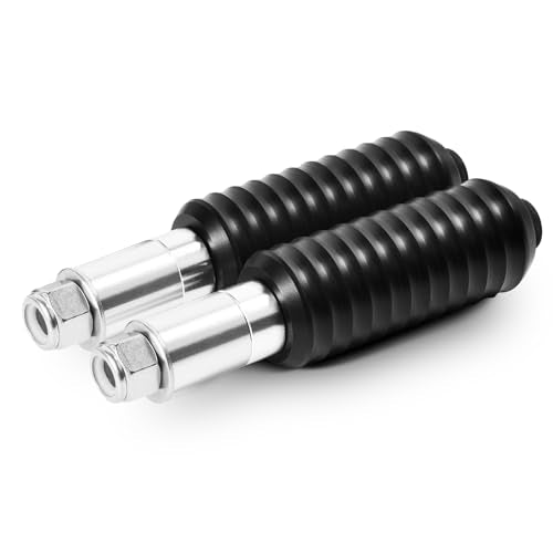 4" Motorcycle Frame Sliders Falling Crash Protector Upper Shock Mount Guards Falling Side Protector No Cut Kits Fit for Dyna 2006-2017 (Gripple Style) - color: 4 Inch-Gripple, size: For Harley Dyna 2006-2017
