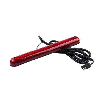 Car Third Brake Light Strip, 24 LED DC12V High Mount Waterproof Vehicle Brake Tailgate Lamp Strip Bar, Automotive Rear Warning Signal Stop Light, Universal for Sedan RV Truck