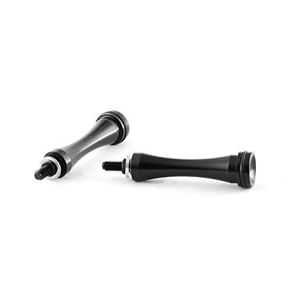 MOTO4U Motorcycle Seat Cushion Quick Removal Tool Free Seat Bolts Long Thruxton Bonneville Scrambler T100 For One Pair In Black