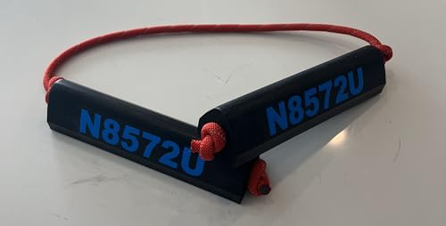 Low Profile Wheel Chock - Personalized - Made in The USA, Blue