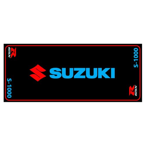 Motorcycle Garage mat for Suzuki GSX S1000 Bikes, Motorcycle mat for Suzuki GSX S1000, Bike Mat for Suzuki GSX S1000, Bike Parking Mat for Suzuki GSX S1000 Bike Display Mat for Suzuki GSX S1000 Bikes