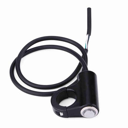 Motorcycle Headlight Handlebar Switch Control, Horn Momentary Button Universal 22mm Handlebar Mount Switch Push Button Headlight Brake Fog Lights ON/Off(ON/Off Button) - color: ON/OFF Button