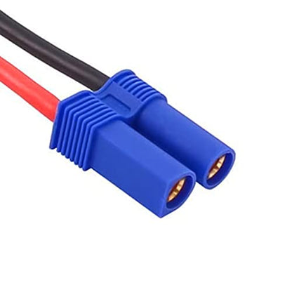 EC5 to O Ring Terminal Extension Cable EC5 Female Plug Connector Cable for RC Car ESC Jump Starter Emergency Power Cord Automotive Emergency Battery and More- (10AWG/50cm/1.6ft)