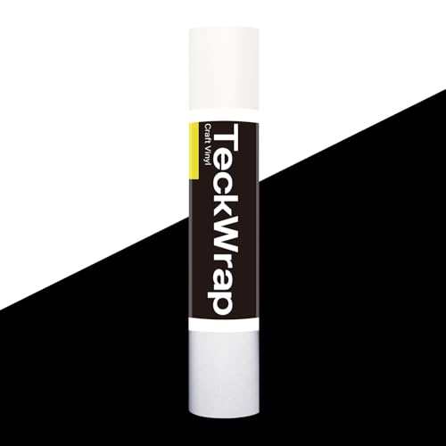 TECKWRAP White Reflective Chrome Adhesive Vinyl Flashlight Sensitive Vinyl for Crafts, Decals, Bikes, Motorcycles, Helmets, Mailbox, Reflective Tape, 1ftx5ft, White - color: White