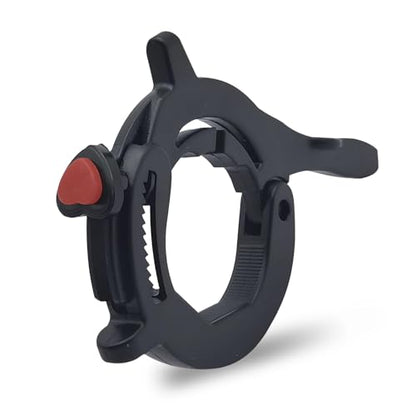 Motorcycle Cruise Control Assist, Handlebar Booster Clamp with Quick Release Throttle Button, Anti-skid Rustproof Throttle Lock, Universal Saver Conversion Accessory for Long Distance (Black)