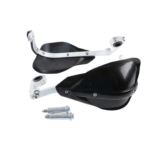 TCT-MOTORPARTS Black 7/8" 22mm Hand Guards Dirt Bike Handguards Fit for KDX200 KLR250 KX250 KLX250 KLX300 SM/R KLX140L CRF XR DRZ - color: Black