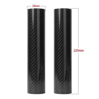 Fit for Most Motorcycle 160-260MM Carbon Fiber Adjustable Front Fork Shock Guard Protector for KTM HO&NDA YAM&AHA SUZ&UKI (Length:225MM) - size: Length:225MM