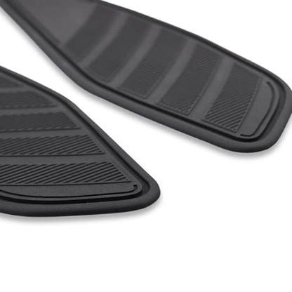 Motorcycle Tank Protector, Non-Slip Gas Tank Pad Sticker Set, Black Rubber Protection for Yamaha XSR700 2018-2025, Vehicle Specific Fit