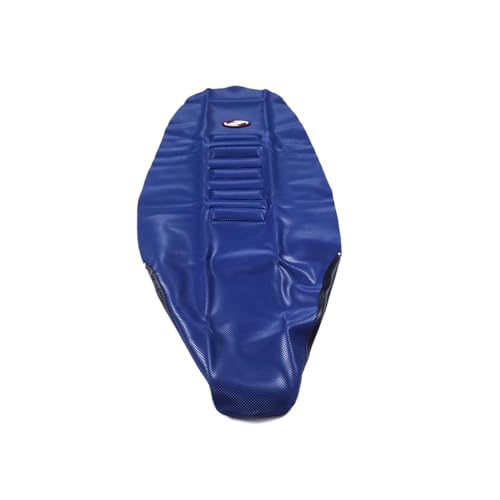 Motorcycle Seat Cover Universial Dirt Bike Gripper Soft Seat Cover Cushion with Particle Surface for CRF YZF RM KXF KLX TTR SX EXC (Blue) - color: Blue