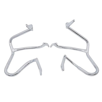 CHIFUN Engine Guard Front Highway Crash Bars Replacement for BMW R1250RT R1250 RT 2018-2022 Chrome Steel Motorcycle Frame Protection Bars - color: Chrome
