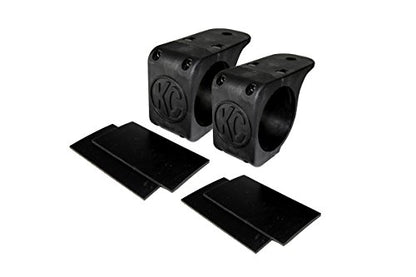 KC HiLiTES 73091 Tube Clamp Light Mounting Bracket Set for 2.75" to 3" Bar (Pair) - size: 2.75" to 3", style: Pair