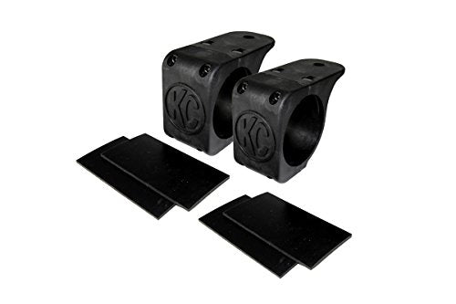 KC HiLiTES 73091 Tube Clamp Light Mounting Bracket Set for 2.75" to 3" Bar (Pair) - size: 2.75" to 3", style: Pair